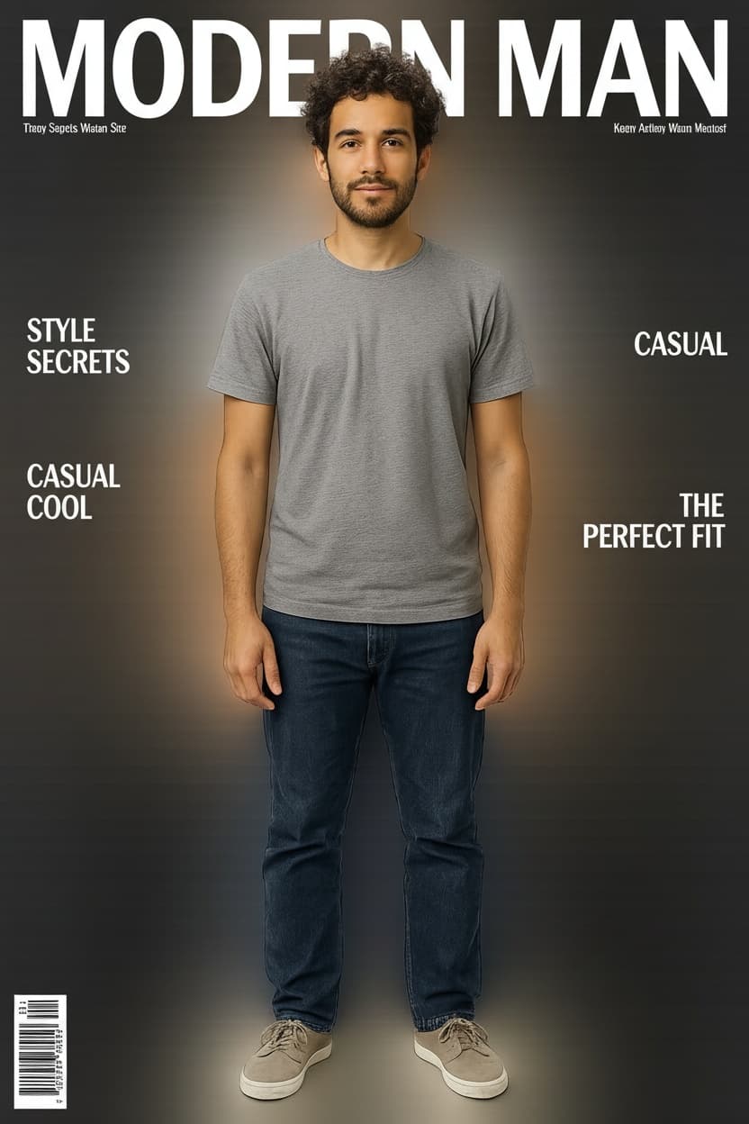 Magazine Cover style thumbnail