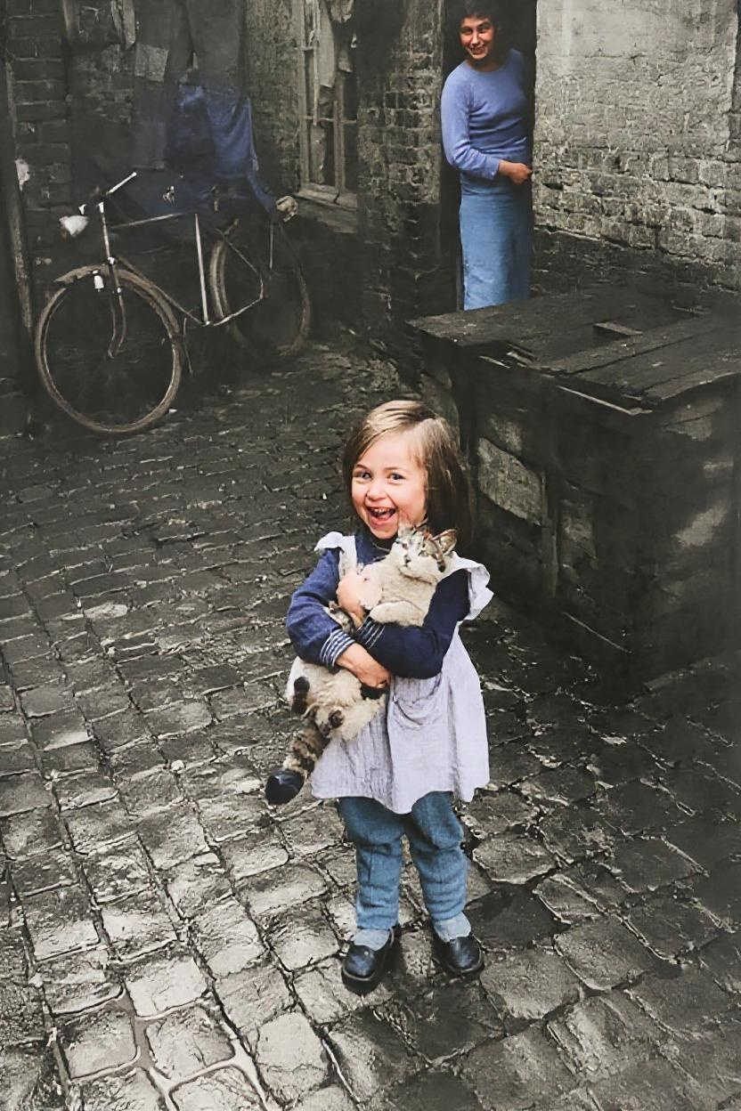 Restored alley scene
